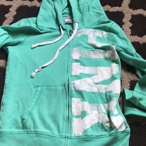 Victoria’s Secret Pink Zip Hoodie - Size Medium